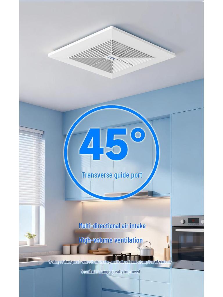 Kanalventilator für Deckenmontage zur Küchen- und Badlüftung