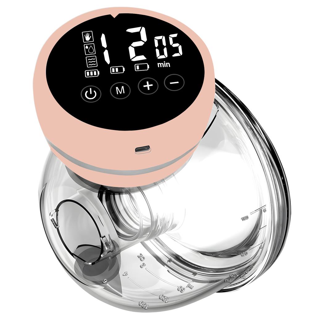 Wearable Electric Breast Pump -Rechargeable Hands-Free Milk Extractor for Baby Feeding, Automatic Milking Pump for Breastfeeding