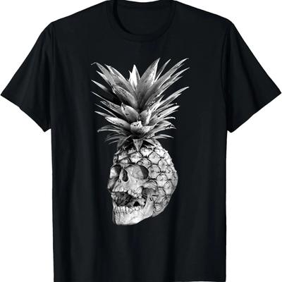 Ananas Pasuje na Pizzę Miłośnik Zabawny Kalambur Jedzeniowy T-Shirt