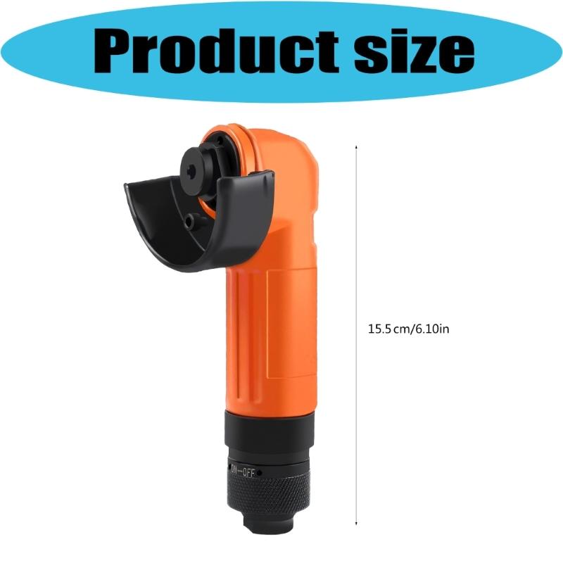Professional Air Angled Grinding Tool Air Angled Grinder Wheel Pneumatic Polisher Portable Grinding Tool 15000rpm