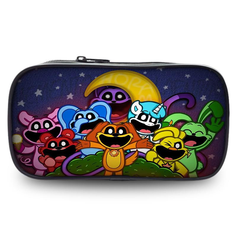 

Playtime Poppy Catnap Oxford Fabric Pencil Case Spacious And Stylish For Students StyleB