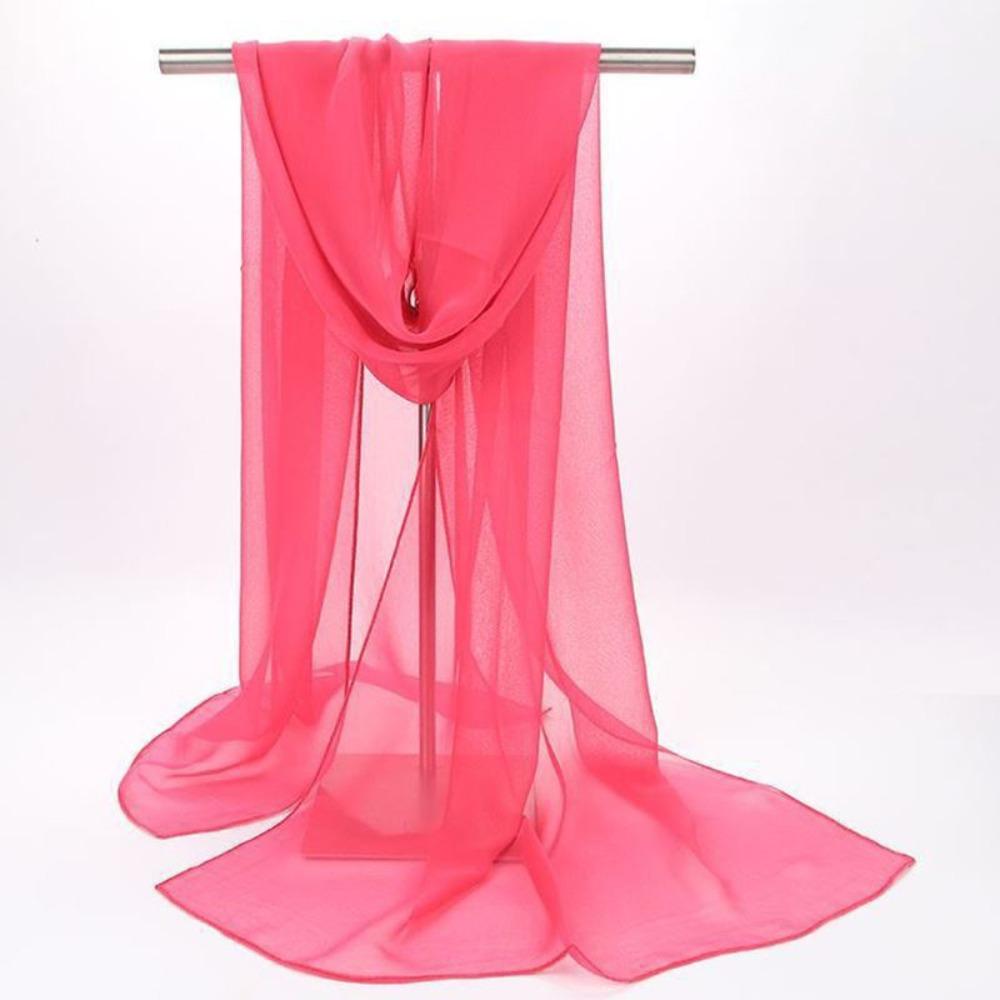 

Солнцезащитные шали однотонные накидки хиджаб летние пляжные шарфы женские Watermelon red