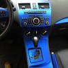 For Mazda 3 BL 2009-2013 Interior Central Control Panel Door Handle Carbon Fiber Stickers Decals Car Styling Accessorie