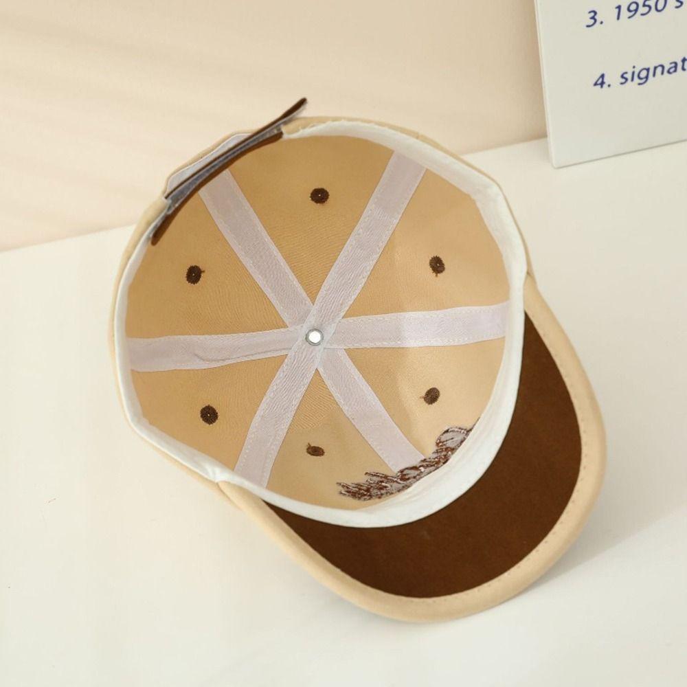 Bear Ear Baby Baseball Cap Corduroy Sun Protection Cap Boys Girls Caps Sun Hat  Infant Boy Girl