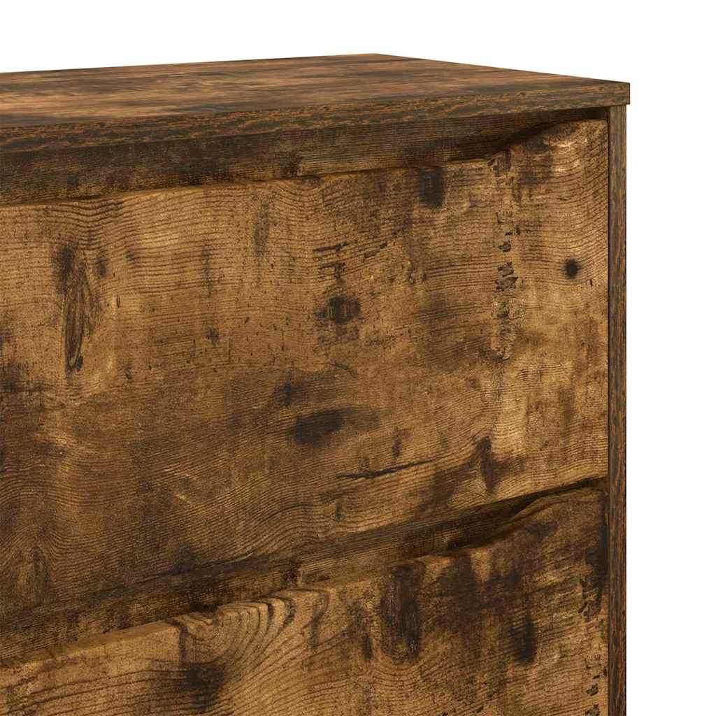 Storage Cabinet Smoked Oak 80 x 48 x 57 cm