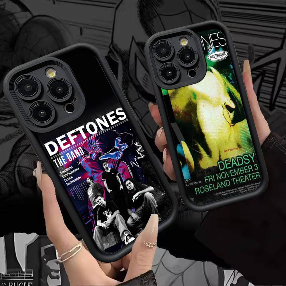 Alternative Metal Band Deftones Phone Case For IPhone 17 16 15 14 13 12 11 Air Plus Pro Max Soft Back Cover