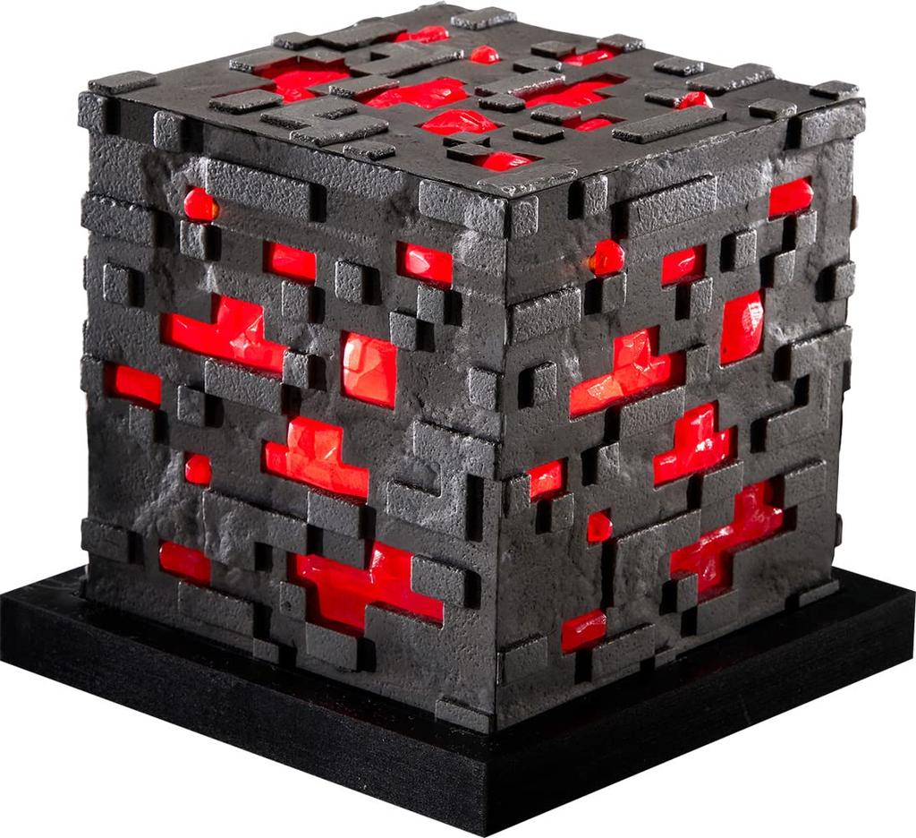 Minecraft Replika ze skutečného života Redstoneová ruda Svítící