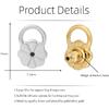 Earring Backs for Droopy Ears, JIACHARMED Locking Flower Earring Backs Replacements for Heavy Earrings Large Earring Backings for Studs 4pcs Tight