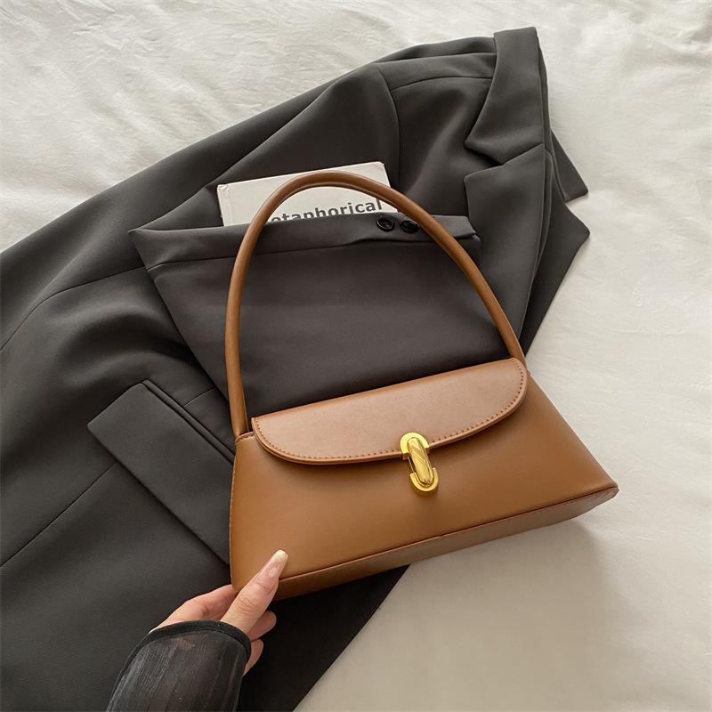 High Sense Fashion Spring and Summer Retro Armpit Bag Women's Bag 2025 New Trendy This Year Popular Versatile Shoulder Small Square Bag