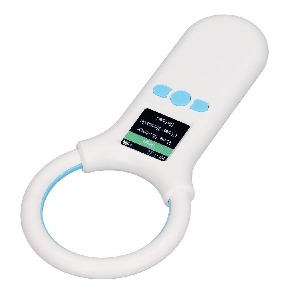 Animal Tag Scanner BT 134.2khz 125khz EMID FDX B Organic LED Display Handheld Pet Chip Reader