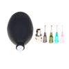 1Set Pottery Tools Rubber Squeeze Bottle With Plastic Steel Needle Precision Tip Applicator DIY Ceramic Painting Coloring Tools