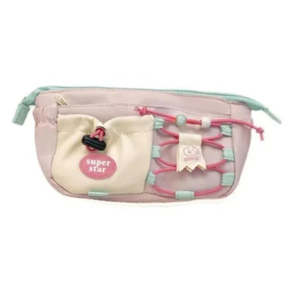 Office Supplies Stationery Case Adjustable Pencil Pouch Personality Pen Bag  Signature