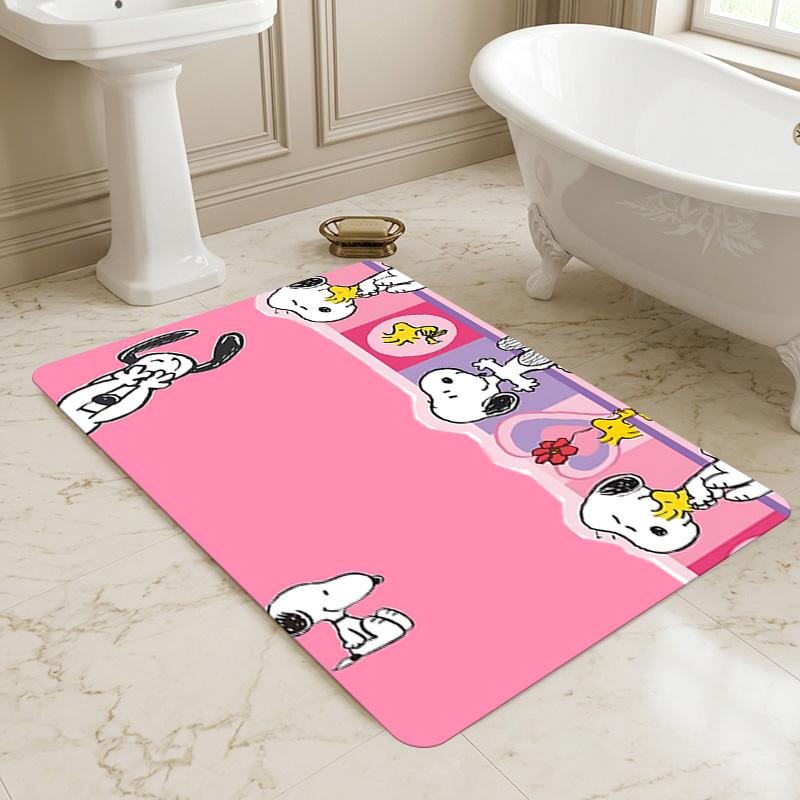 Snoopy Party Living Room Nonslip Area Rug Soft Carpet For Bedroom Game Playroom Sofa Office Home Decor Doormat Christmas Gift C926810
