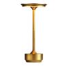 LED Desk Lamp with Adjustable Colors, Metal Design, Built-in Battery & USB Charging
