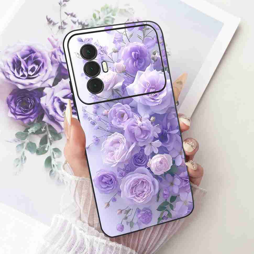 For Tecno Spark 8 Pro KG8 Casing Lovely Cartoon Protection Phone Case For Tecno Spark 8 Spark8 KG6 Soft TPU Silicon Cover