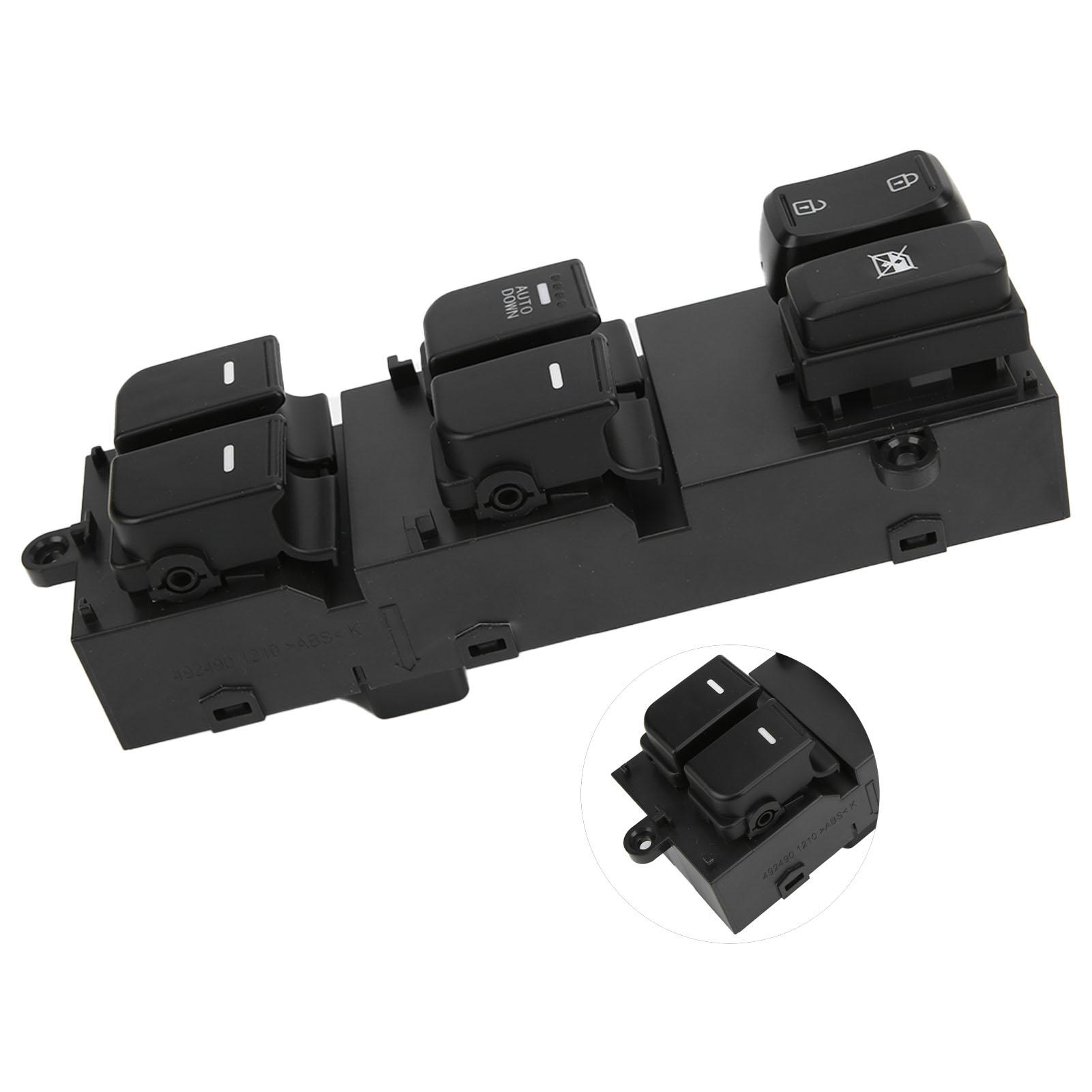 

Главный выключатель стеклоподъемника 935702T000 Замена металла ABS для Kia Optima LHD 20112013