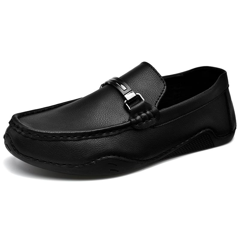 

Large Size 46 Penny Loafers Men Casual Shoes Handmade Leather Dress Shoes Slip-on Sneaker Flats Man Moccasins Mens Driving Shoes 38