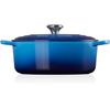 Чугунная жаровня Le Creuset Signature овальная 31 см лазурь 6,3 л (21178312202430)