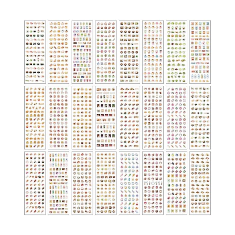 Fun Pixels Design Sticker with Waterproof Feature Easy to Apply Art Sticker for Creative Crafts and Outdoor Activity