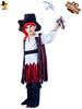 Costumi cosplay da pirata per bambini, Costumi cosplay da pirata per ragazzo di Halloween, Costumi da pirata per bambini