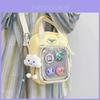 Adorable Ins Style Mini Crossbody Bag 2024 Lightweight Nylon Casual Shoulder Bag