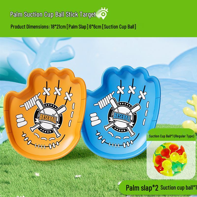 Hobby Toss & Catch Suction Cup Racket - Outdoor/Indoor Parent-Child Sticky Ball Toy