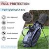 {NN74} Golf Bag Rain Cover Dustproof Rain Hood Club Protector Portable Golf Bag Rain Cover For Golf Bag And Carry Cart Stand Bag