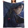 Blade (honkai Star Rail) Throw Blanket Moving Flannel Fabric Manga Soft Plush Plaid Blankets