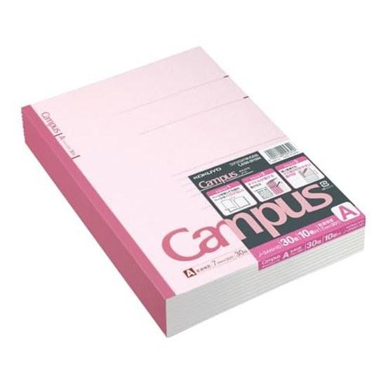 KOKUYO Notebook Campus 10-Pack B5 A-Ruled 30 Sheets No-3AX10