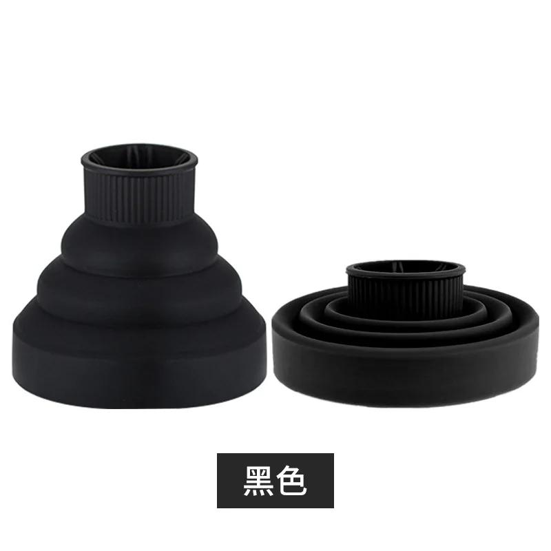 Barbertop Silicone Hairdryer Diffuser Cover Temperature Resistant Silica Foldable Hairdressing Curly Styling Hair Care Salon