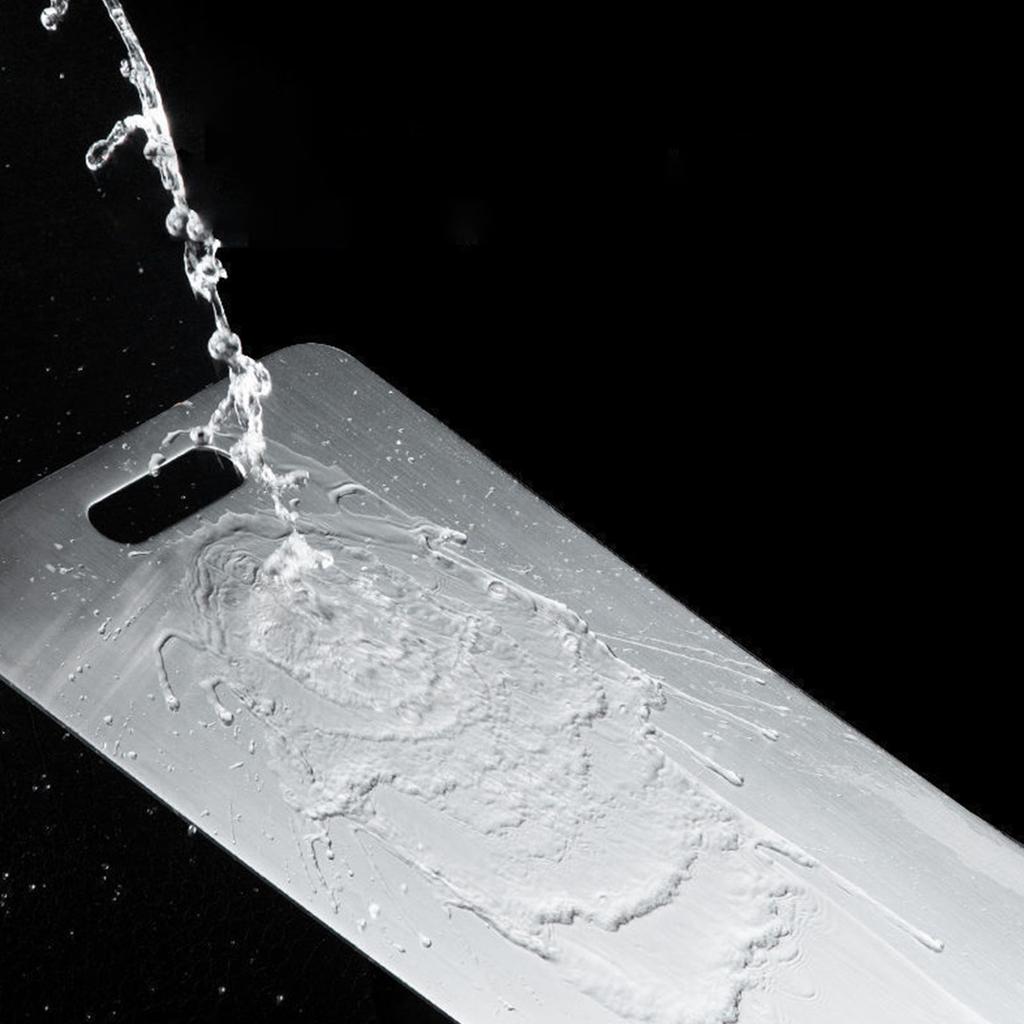 Thickened Stainless Steel Chopping Board With Rounded Corners For Safe Food Preparation Scratch Resistant Cutting Board