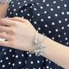Rhinestone Star Armband Arm Chain Irregular Crystal Starfish Bangles Starfish Cuff Bracelets  Women
