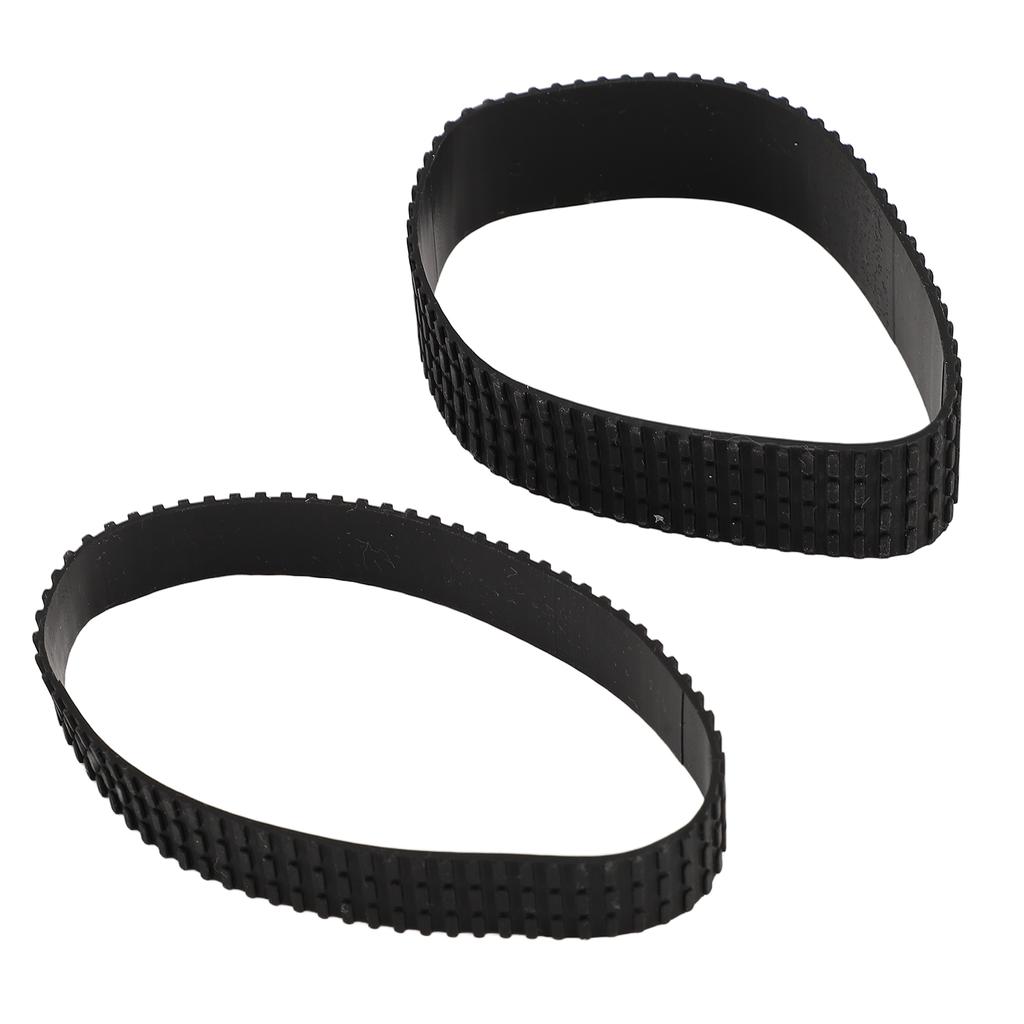 2PCS Lens Zoom Grip Rubber Ring Replacement Part Lens Grip Rubber Circle for 17 To 55mm Lens