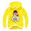 Felpa Cartone Animato per Bambini Ryan's World Morbida Comoda Maglione a Manica Lunga Pullover