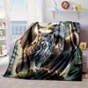 Mystical Forest Owl Blanket Flannel Blanket Throw Blanket Sofa Cover Blanket Soft Premium Blanket Picnic Blanket Tv Blanket Gifts