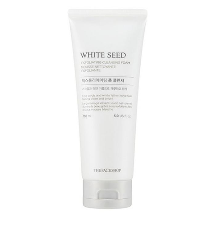 

THE FACE SHOP White Seed Exfoliating Foam Cleanser 150ml – Brightening & Smoothing Care 1 ea