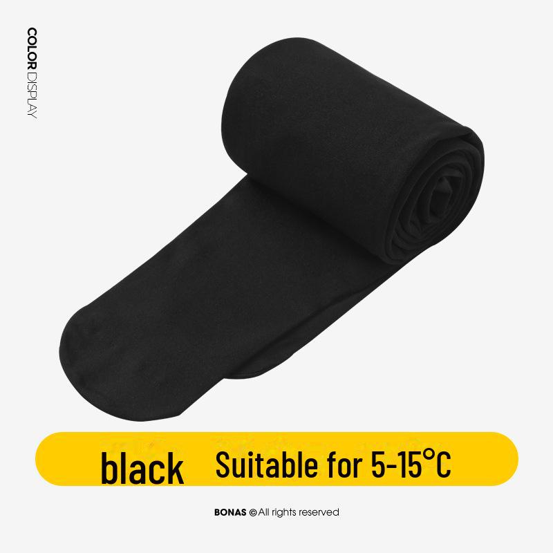 

Женские черные утягивающие леггинсы Bonas: Новые осенне-зимние чулки на голые ноги 480D (suitable for 8-18 degrees) чёрный