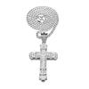 Portable Men's Necklace Fashion Accessories Hip Hop Cuban Chain Jewelry Women's Diamond Pendants