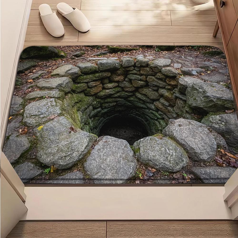 Visual Creativity Doormat Prank Porch Home Decor Rug Bedroom Living Room Entrance Rugs Kitchen Front Door Nonslip Area Foot Mat
