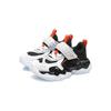 LiNing Durable Non-Slip Breathable Lightweight Low-Top Kids Running Shoes Kids Running Shoes Black Gray YKNR046-1