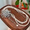Elegant Multi-layer Pearl Tassel Necklace: Women's Choker Collar Clavicle Chain