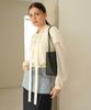 PAUL&ALICE Ribbon Tie Blouse / Ivory
