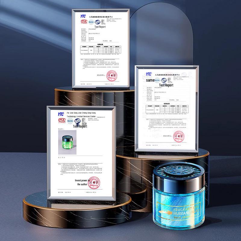 Men's Exclusive Long-Lasting Car Sand Art Aroma Balm: High-End Solid Air Freshener & Deodorizer