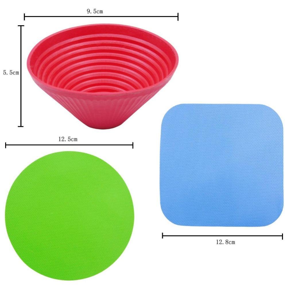 3pcs Anti-Skid Jar Opener Rubber Bottle Grip Pad Creative Jar Gripper Pad  Kitchen