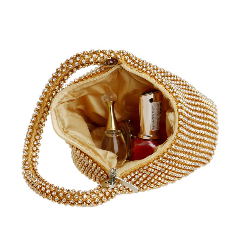 Evening Party Bag with Diamonds Ladies Banquet Rhinestone Bag Handbag