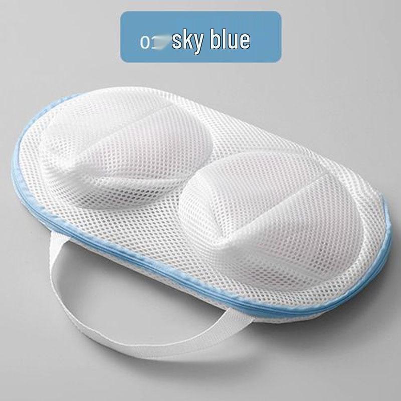 

Bra Laundry Mesh Bag, Anti-Deformation Protective Wash for Underwear and Delicate Clothes Handheld Bra Bag синий