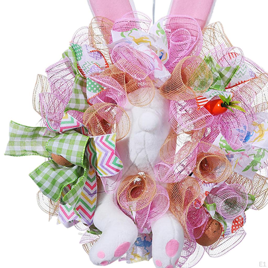 Bunny Wreath Festive Home Decor