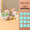**Chinese Zodiac Silicone Molds: 3D Cartoon Chocolate & Cake Decorating Set**