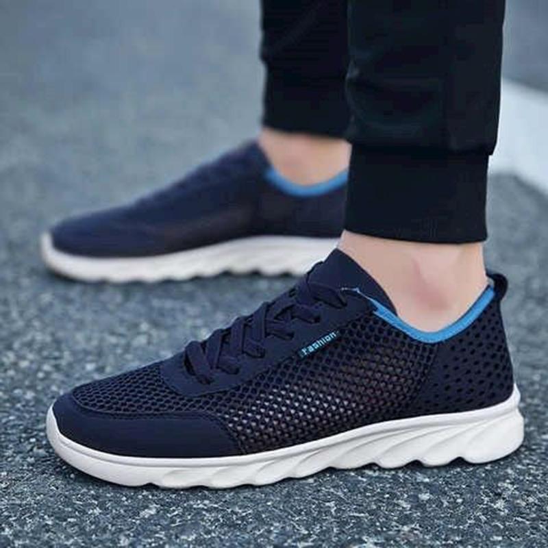 Breathable Men's Sneakers Fashion Running Casual Shoes for Men Jogging Trainers Platform Lace Up Male Sneaker Zapatos De Hombre Plus Size 38-47