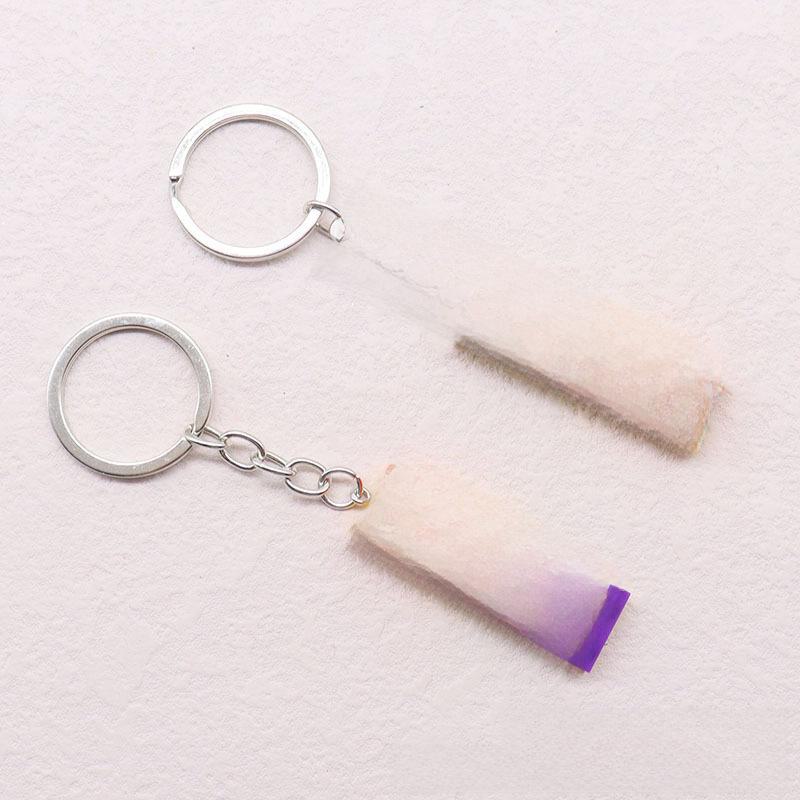Korean Rainbow Acrylic Building Blocks Jewelry: Handmade DIY Necklace, Earrings, Keychain, Bag Pendant.